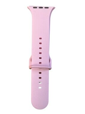 Pink Silicone Watch Band